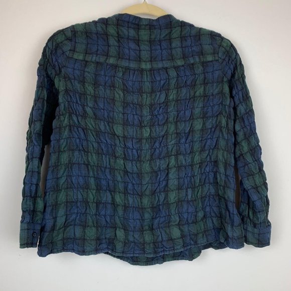 MADEWELL Market Popover Shirt in Dark Plaid Sz XS - Picture 3 of 8